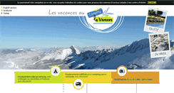 Desktop Screenshot of camping-du-vercors.fr